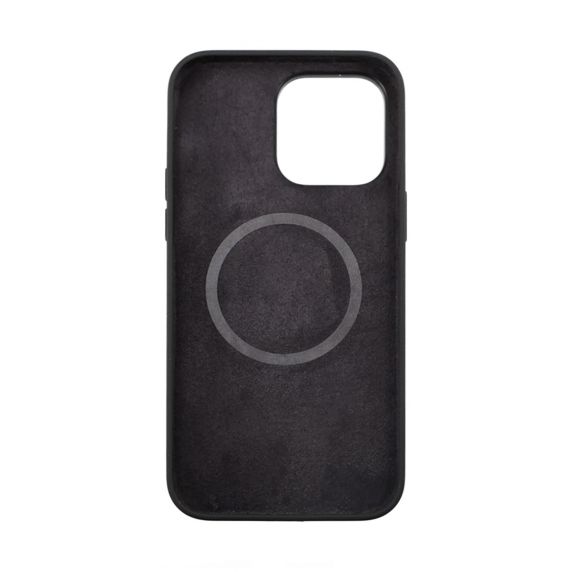 Rvelon iPhone 14 Pro Max Cover Silikone MagSafe Sort