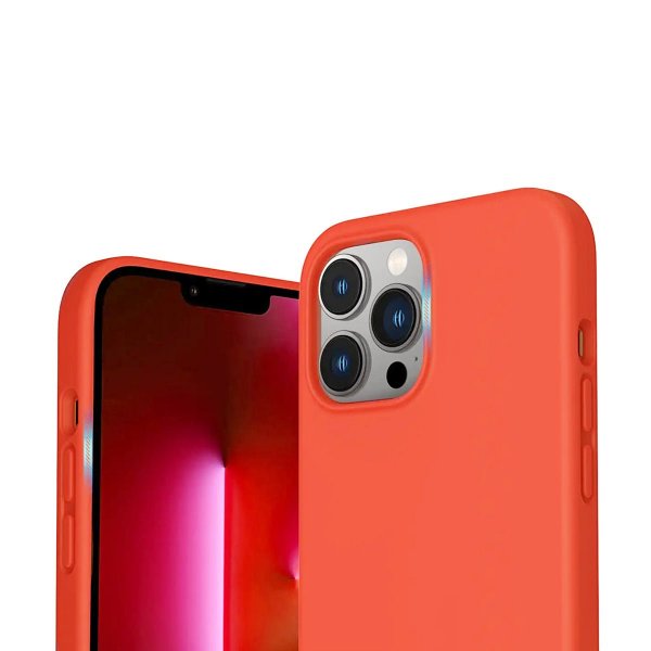 Rvelon iPhone 14 Pro Max Silikone Cover Pink