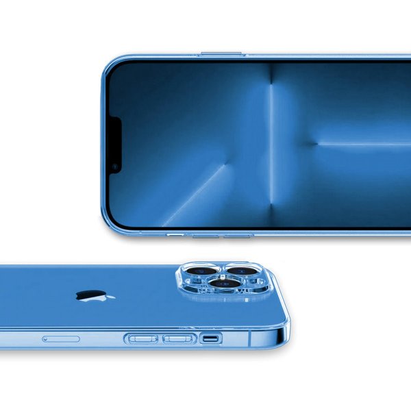 iPhone 14 Pro Max Cover Ultra Slim Blå