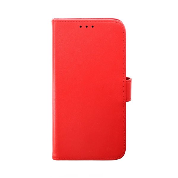 Rvelon iPhone 14 Pro Max Fodral Ægte Læder Rød
