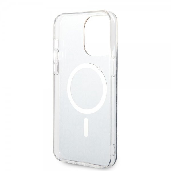 Guess iPhone 14 Pro Max Cover 4G Pattern MagSafe Sort