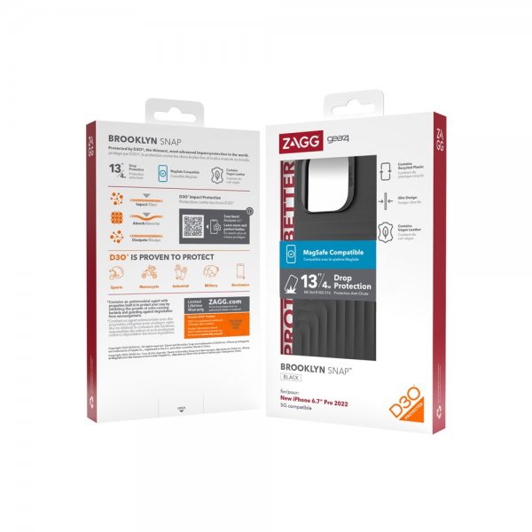 Gear4 iPhone 14 Pro Max Cover Brooklyn Snap Sort