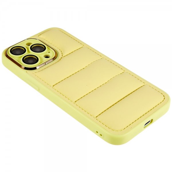 iPhone 14 Pro Max Cover Down Jacket Design Gul