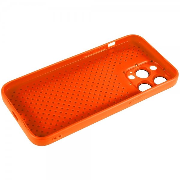 iPhone 14 Pro Max Cover Down Jacket Design Orange