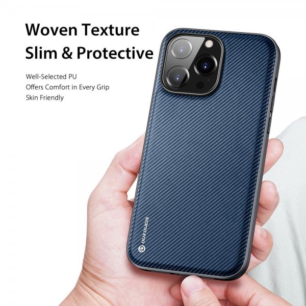 Dux Ducis iPhone 14 Pro Max Cover FINO-serien Blå