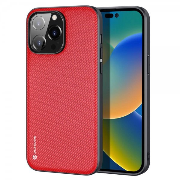 Dux Ducis iPhone 14 Pro Max Cover FINO Series Rød