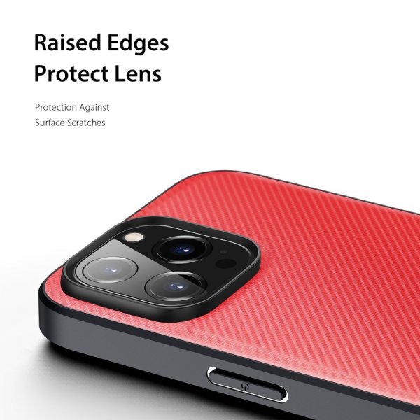 Dux Ducis iPhone 14 Pro Max Cover FINO Series Rød