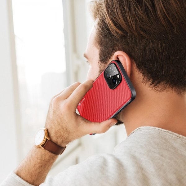 Dux Ducis iPhone 14 Pro Max Cover FINO Series Rød