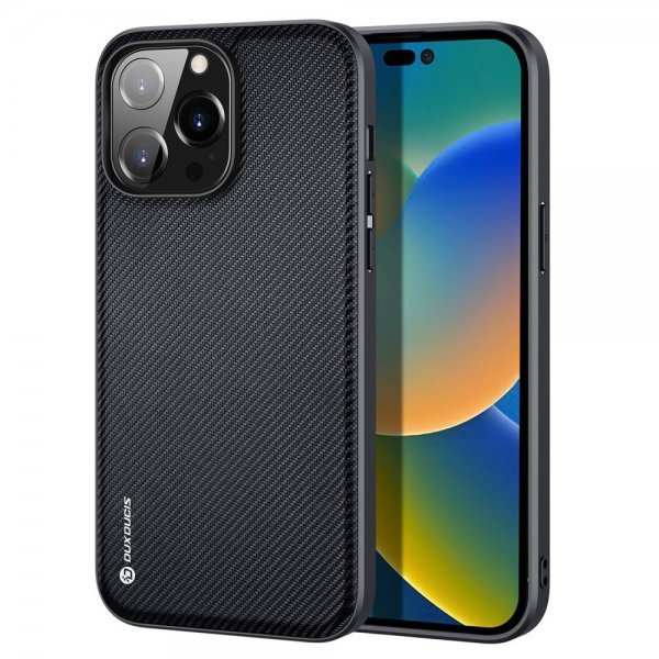 Dux Ducis iPhone 14 Pro Max Cover FINO Series Sort