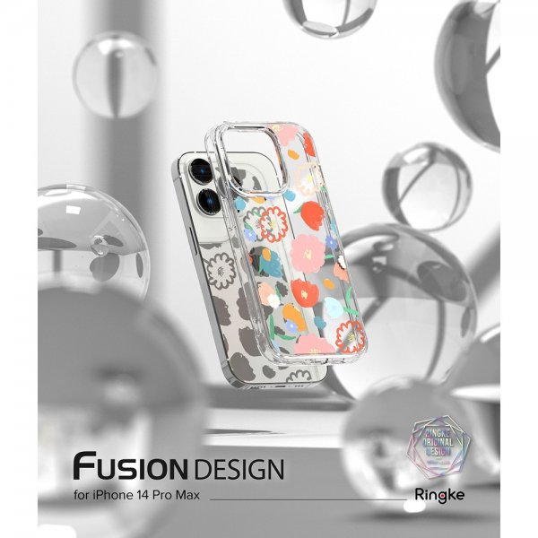 Ringke iPhone 14 Pro Max Cover Fusion Design Floral
