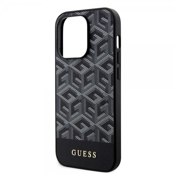 Guess iPhone 14 Pro Max Cover G Cube MagSafe Sort