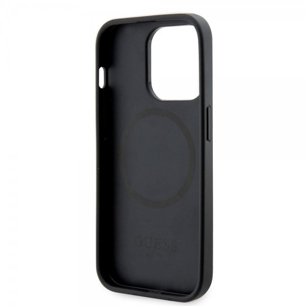 Guess iPhone 14 Pro Max Cover G Cube MagSafe Sort