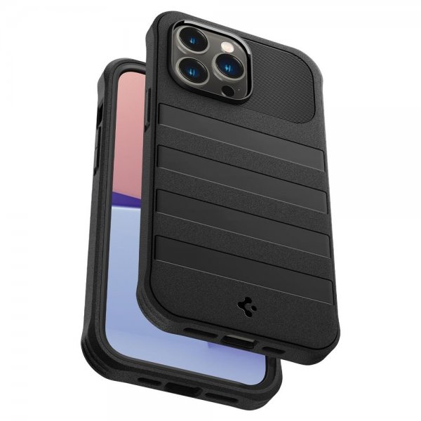 Spigen iPhone 14 Pro Max Cover Geo Armor 360 MagFit Sort