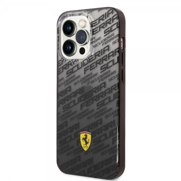Ferrari iPhone 14 Pro Max Cover Gradient Scuderia Sort