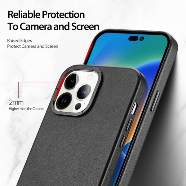 Dux Ducis iPhone 14 Pro Max Cover Grit Series MagSafe Sort