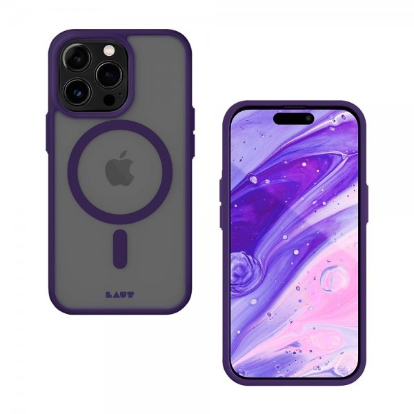 LAUT iPhone 14 Pro Max Cover Huex Protect MagSafe Dark Purple