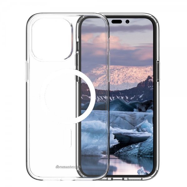 dbramante1928 iPhone 14 Pro Max Cover Iceland Pro MagSafe Clear