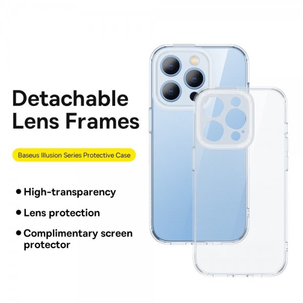 Baseus iPhone 14 Pro Max Cover Illusion Series Transparent