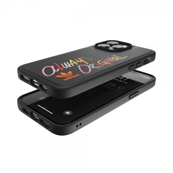 Adidas iPhone 14 Pro Max Cover Inlay Embroidery Case Colourful