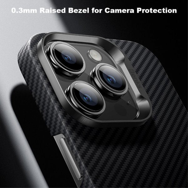 Benks iPhone 14 Pro Max Cover Kevlar MagSafe Sort