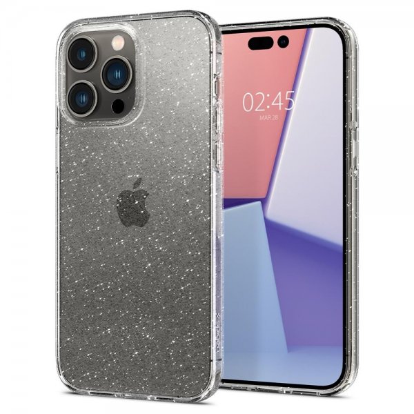 Spigen iPhone 14 Pro Max Cover Liquid Crystal Glitter Crystal Quartz