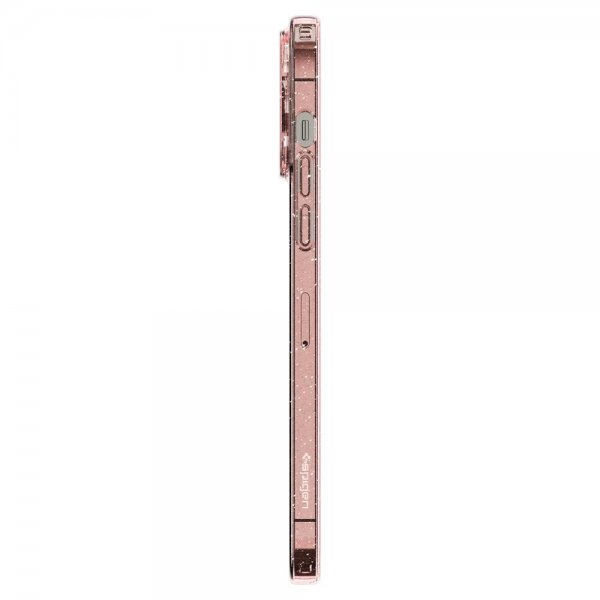 Spigen iPhone 14 Pro Max Cover Liquid Crystal Glitter Rose Quartz