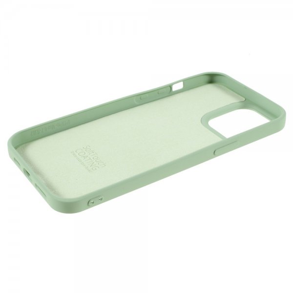 X-Level iPhone 14 Pro Max Cover Liquid Silikone Lysegrøn