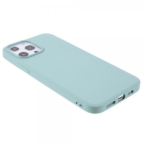 X-Level iPhone 14 Pro Max Skal Liquid Silicone Turkis