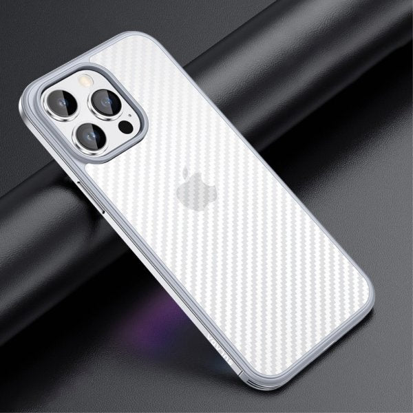Sulada iPhone 14 Pro Max Cover Luxury Series Sølv