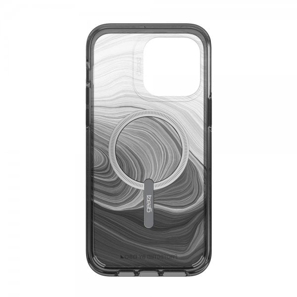 Gear4 iPhone 14 Pro Max Cover Milan Snap Black Swirl