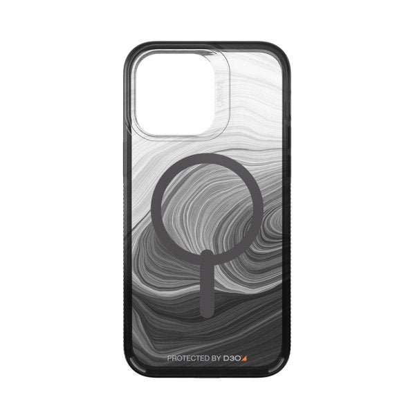 Gear4 iPhone 14 Pro Max Cover Milan Snap Black Swirl