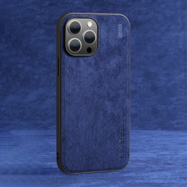 X-Level iPhone 14 Pro Max Cover Kunstlæder Blå