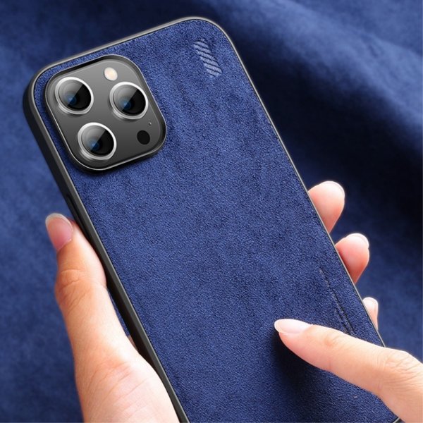 X-Level iPhone 14 Pro Max Cover Mockatekstur Brun
