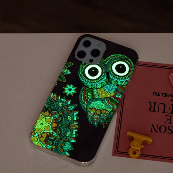 iPhone 14 Pro Max Cover Motiv Farverig Ugle