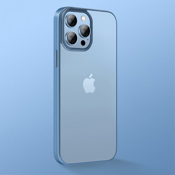 X-Level iPhone 14 Pro Max Cover Nature Color Series Blå
