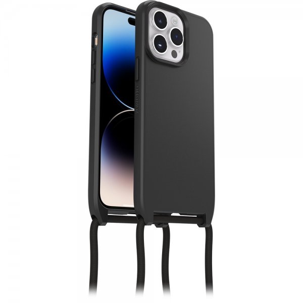 Otterbox iPhone 14 Pro Max Skal React Necklace MagSafe Sort