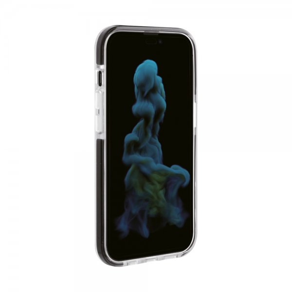 Vivanco iPhone 14 Pro Max Cover Rock Solid Sort Klar