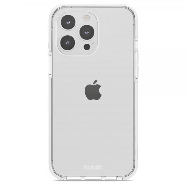 holdit iPhone 14 Pro Max Cover Seethru White