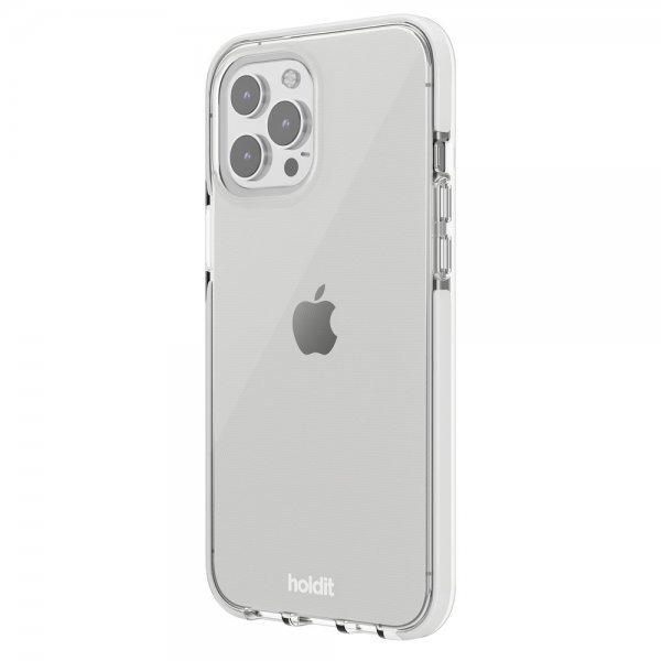 holdit iPhone 14 Pro Max Cover Seethru White