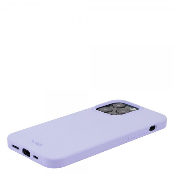 holdit iPhone 14 Pro Max Cover Silikone Lavender