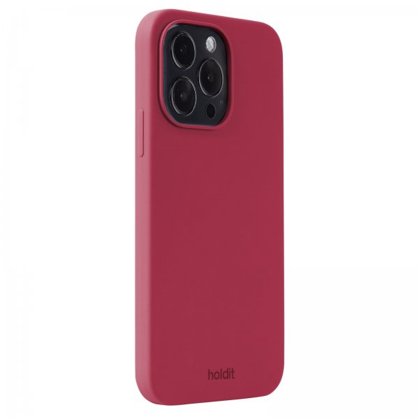 holdit iPhone 14 Pro Max Cover Silikone Red Velvet