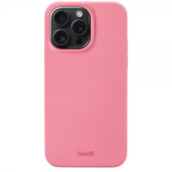 holdit iPhone 14 Pro Max Cover Silikone Rouge Pink