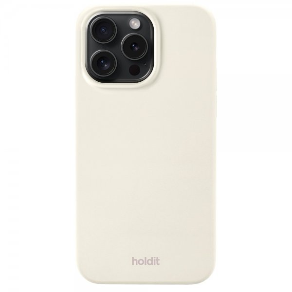holdit iPhone 14 Pro Max Cover Silikone Soft Linen