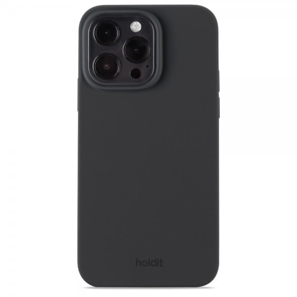 holdit iPhone 14 Pro Max Cover Silikone Sort