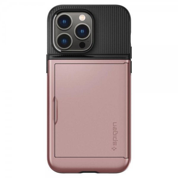 Spigen iPhone 14 Pro Max Cover Slim Armor CS Rosaguld