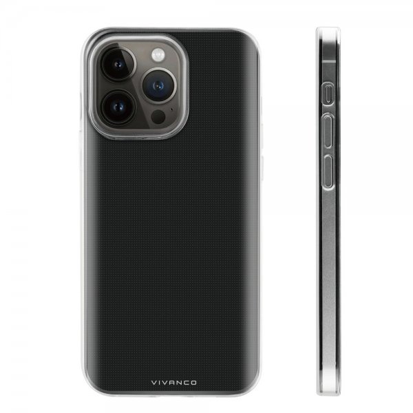 Vivanco iPhone 14 Pro Max Cover Slim TPU Transparent