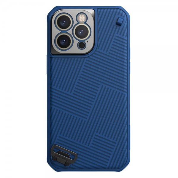 Nillkin iPhone 14 Pro Max Cover Strap Case Blå