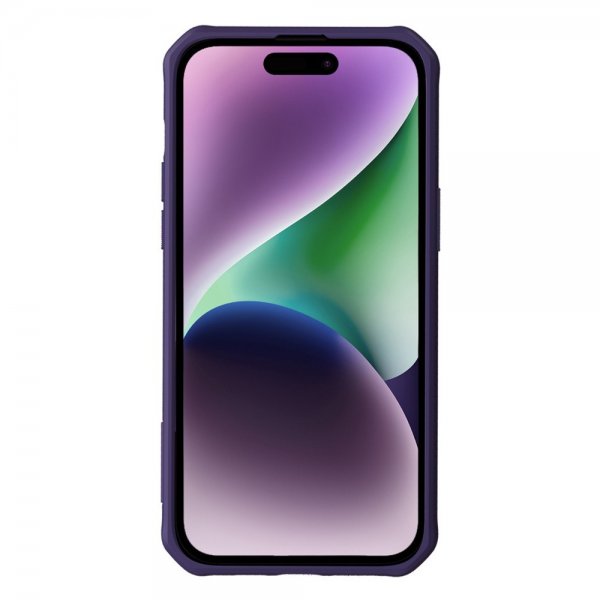 Nillkin iPhone 14 Pro Max Cover Strap Case Lilla