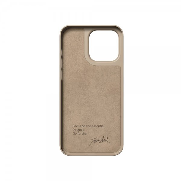 Nudient iPhone 14 Pro Max Cover Thin Case MagSafe Clay Beige