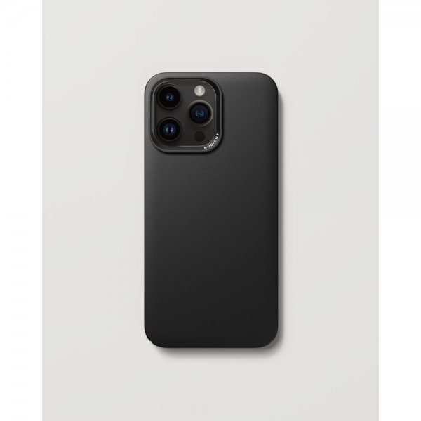 Nudient iPhone 14 Pro Max Cover Thin Case MagSafe Ink Black